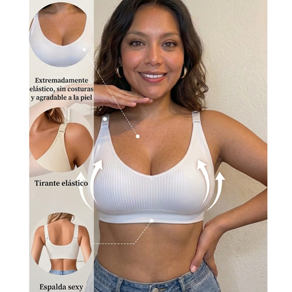 Brasier Sin Aros Moldeador Curvy Wear